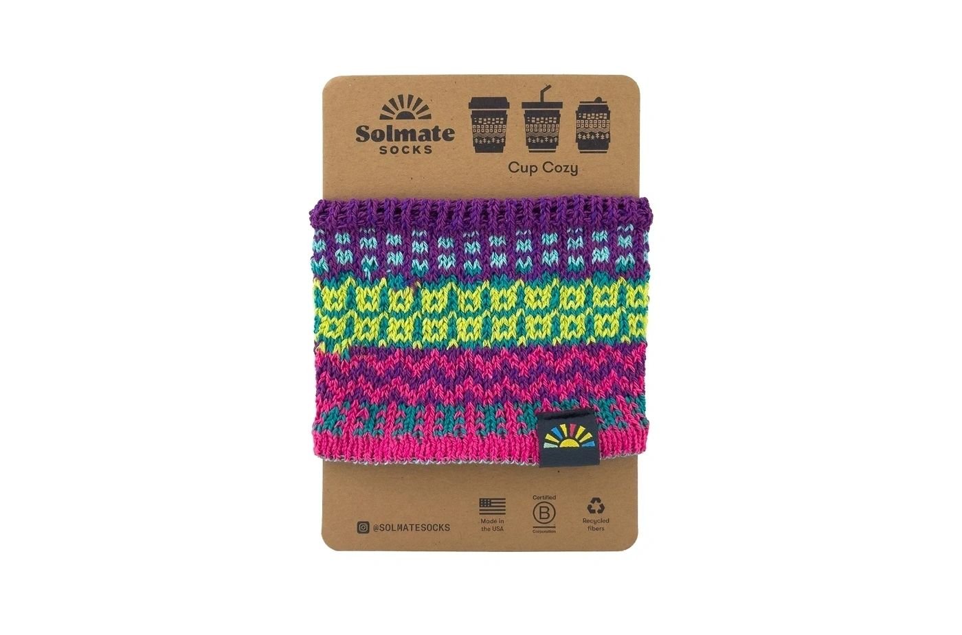Cup Cozy - Raspberry - Potpourri Gift Shop