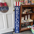 Welcome Vertical Porch Sign - Potpourri Gift Shop