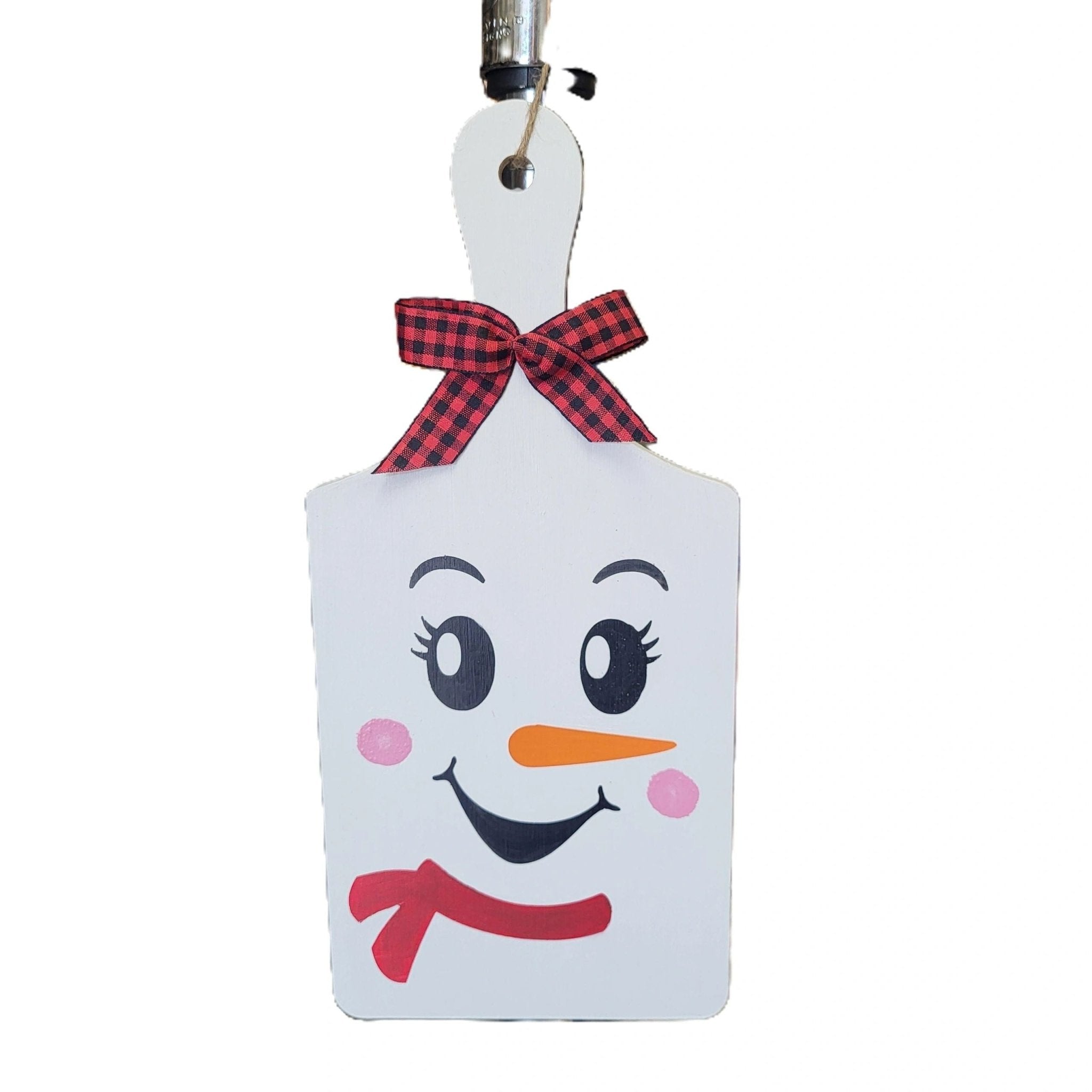 Snowman Decorative Cutting Board 5"x7" - Potpourri Gift Shop