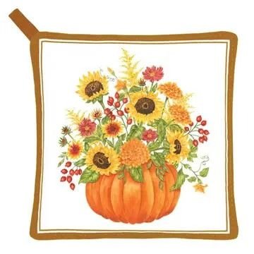Pumpkin Bouquet Potholder - Potpourri Gift Shop