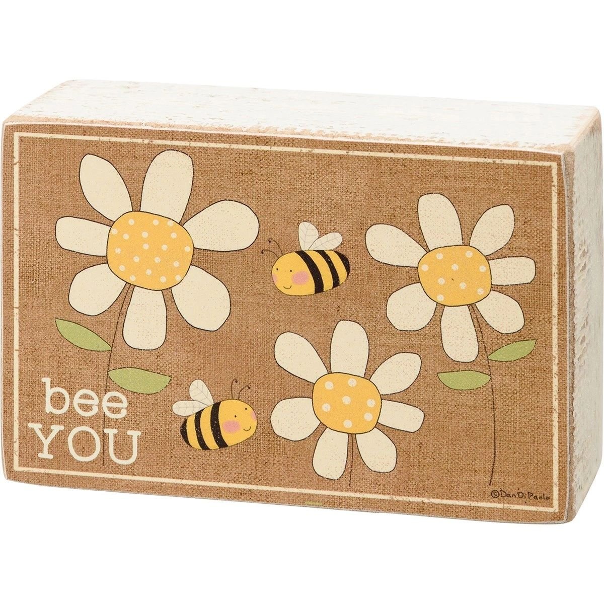 Bee You Box Sign And Sock Set - Potpourri Gift Shop