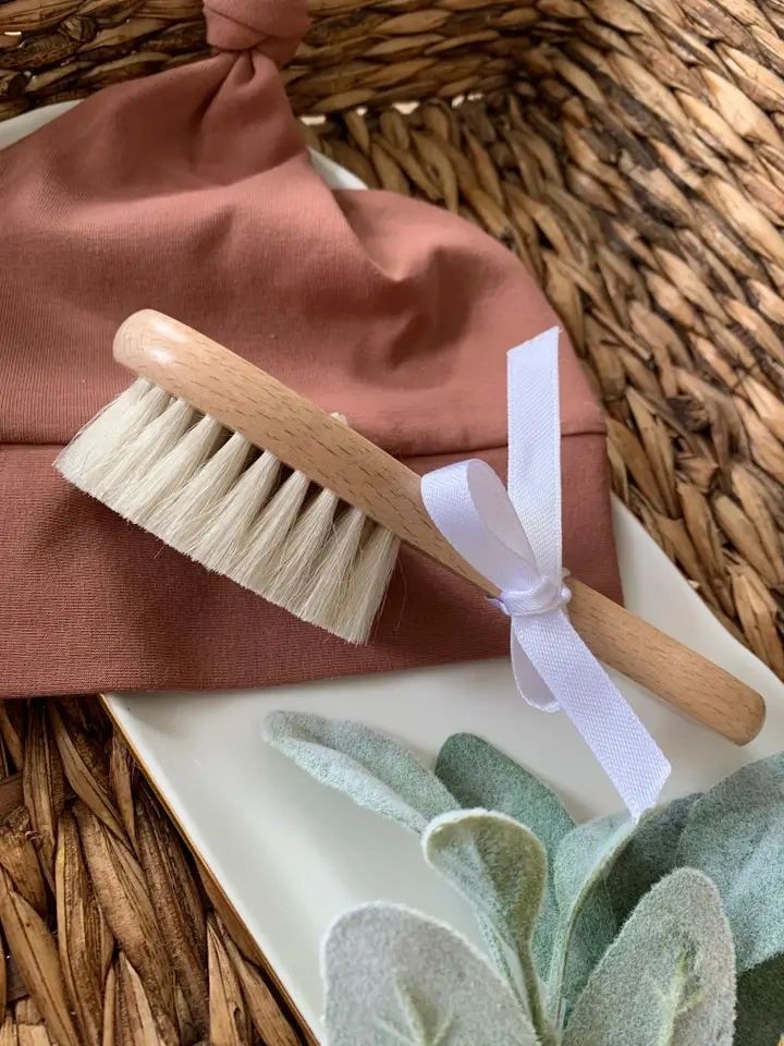 Goat Hair Baby Brush - Potpourri Gift Shop