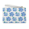 The Chatham Clutch - Blue Hydrangeas - Potpourri Gift Shop