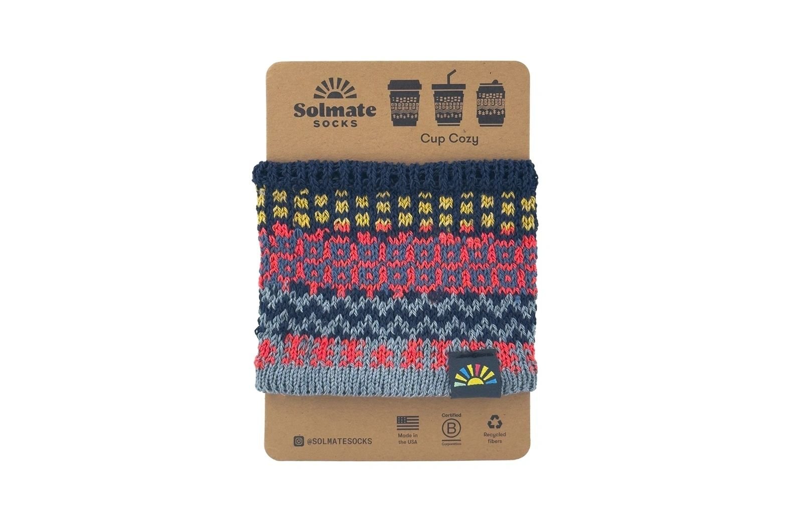 Cup Cozy - Dark Blue - Potpourri Gift Shop