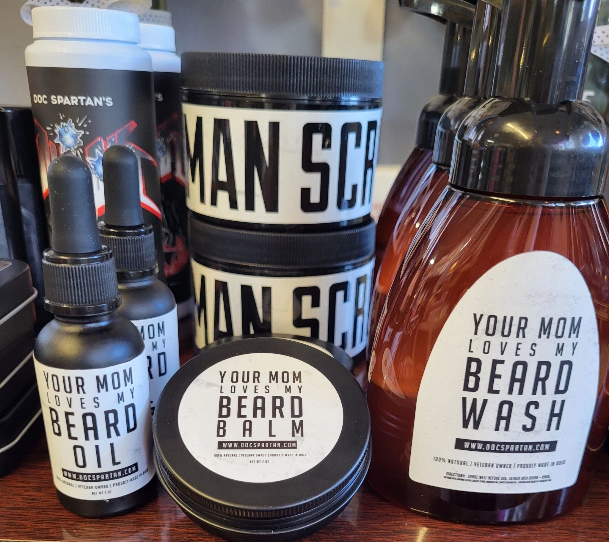 Your Mom Loves My Beard Wash 10 oz. - Potpourri Gift Shop