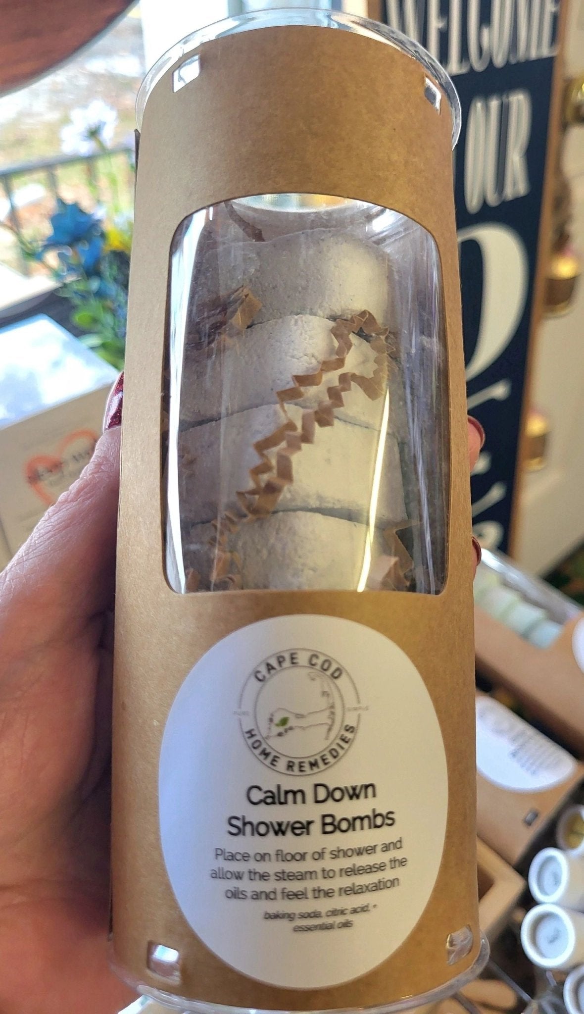 Calm Down Shower Bombs - Pack of 6 - Potpourri Gift Shop