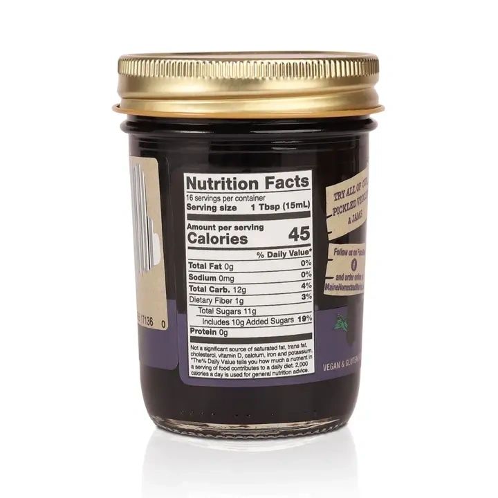 Maine Wild Blueberry Jam 8 oz. - Potpourri Gift Shop