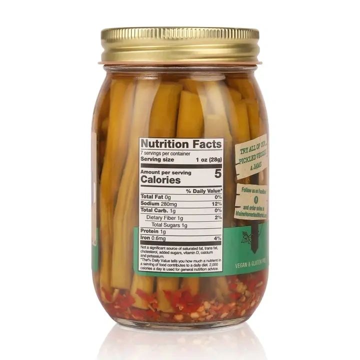Spicy Dill Asparagus Pickles 16 oz. - Potpourri Gift Shop
