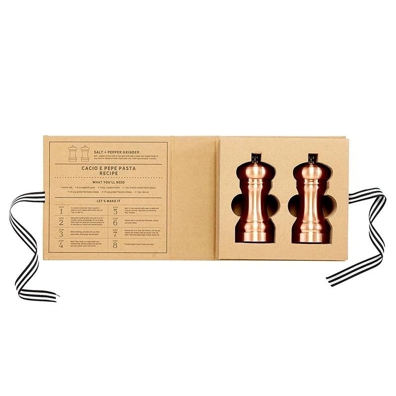 Salt & Pepper Mill Book Set - Potpourri Gift Shop