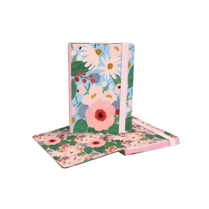 Big Pink A5 Journal with Elastic - Potpourri Gift Shop