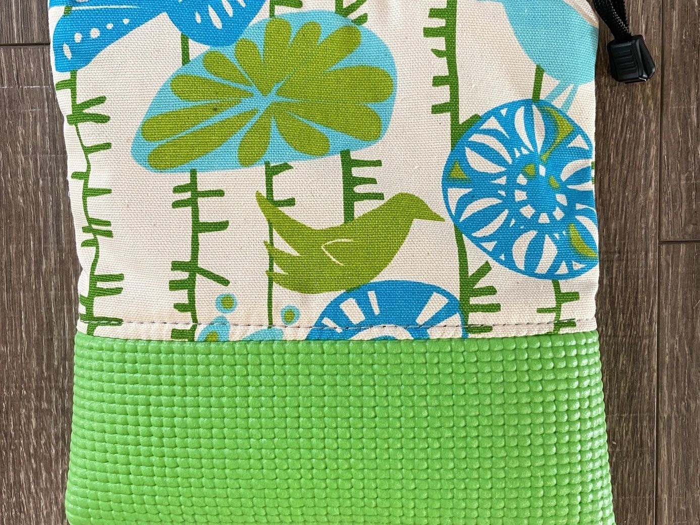 Crossbody Bag in Stella Green Bird Print - Potpourri Gift Shop