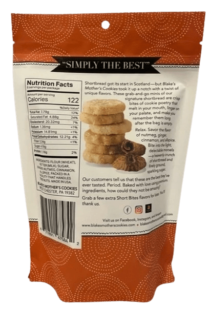 Sag Harbor Spice Shortbread Mini Cookies 6.6oz. - Potpourri Gift Shop