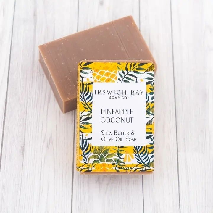 Pineapple Coconut Bar Soap 4 oz. - Potpourri Gift Shop