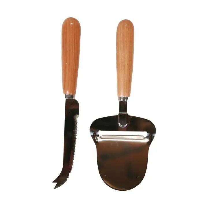 Cheese Knife and Planer Set - Natural Alder - Potpourri Gift Shop