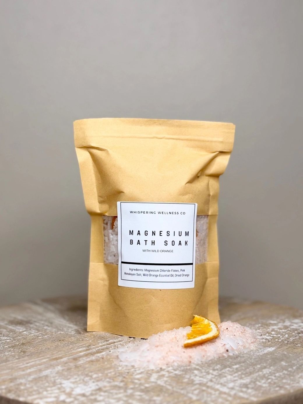 Magnesium Bath Soak - Citrus 5 oz. - Potpourri Gift Shop