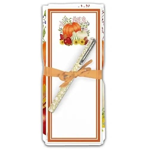 Flour Sack Towel & Magnetic Note Pad with Pen Set - Potpourri Gift Shop
