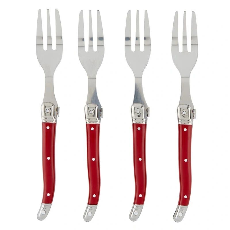 Red Charcuterie Forks Gift Box - Set of 4 - Potpourri Gift Shop
