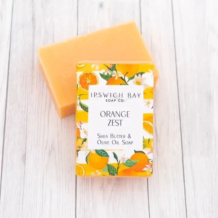 Orange Zest Bar Soap - Potpourri Gift Shop