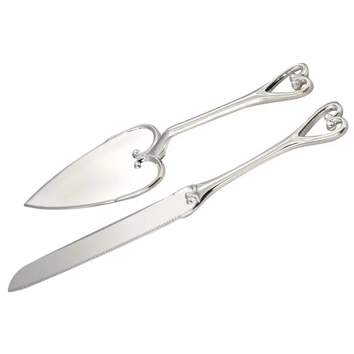 Heart Cake & Knife Set - Potpourri Gift Shop