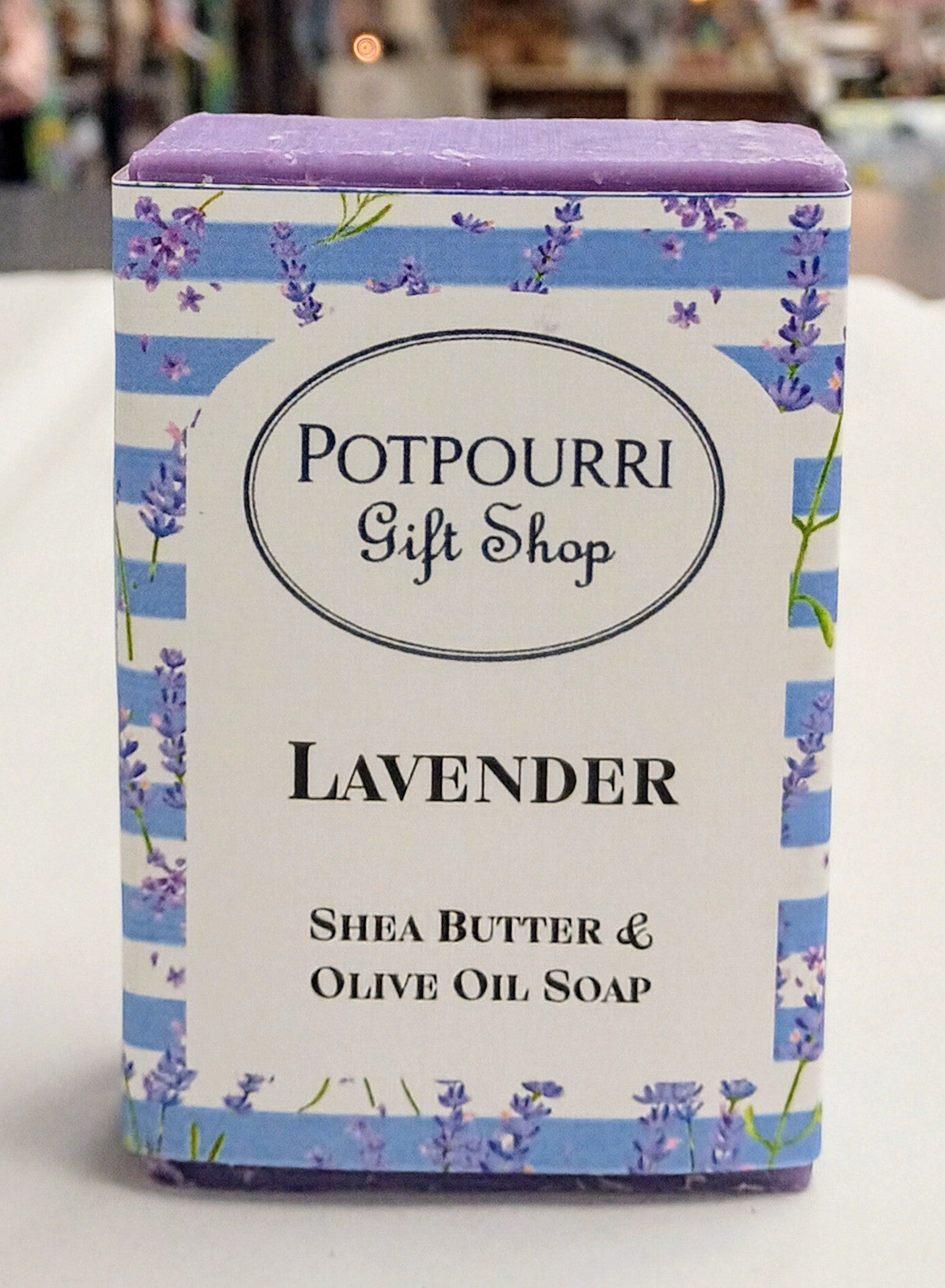 Potpourri Gift Shop Lavender Bar Soap - Potpourri Gift Shop