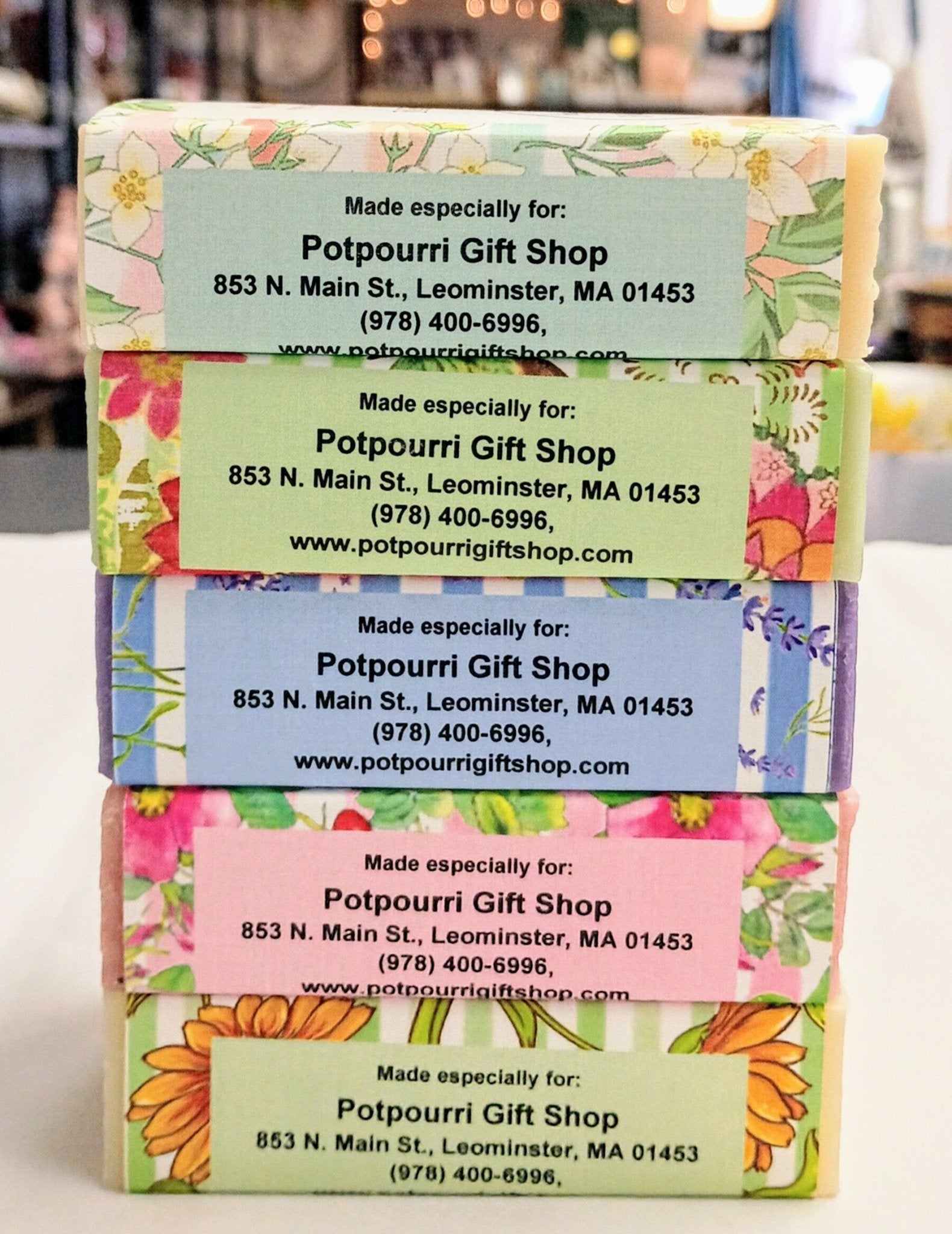 Potpourri Gift Shop Beach Rose Scented Soap - Potpourri Gift Shop