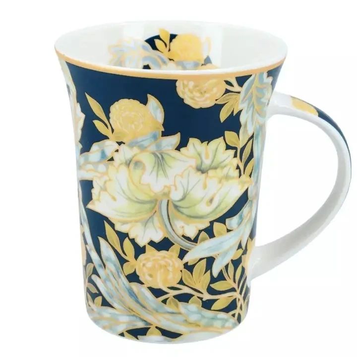 William Morris Art Porcelain Mug in a Gift Box - Potpourri Gift Shop