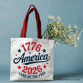 America 1776 - 2026 250th Anniversary Tote Bag - Potpourri Gift Shop
