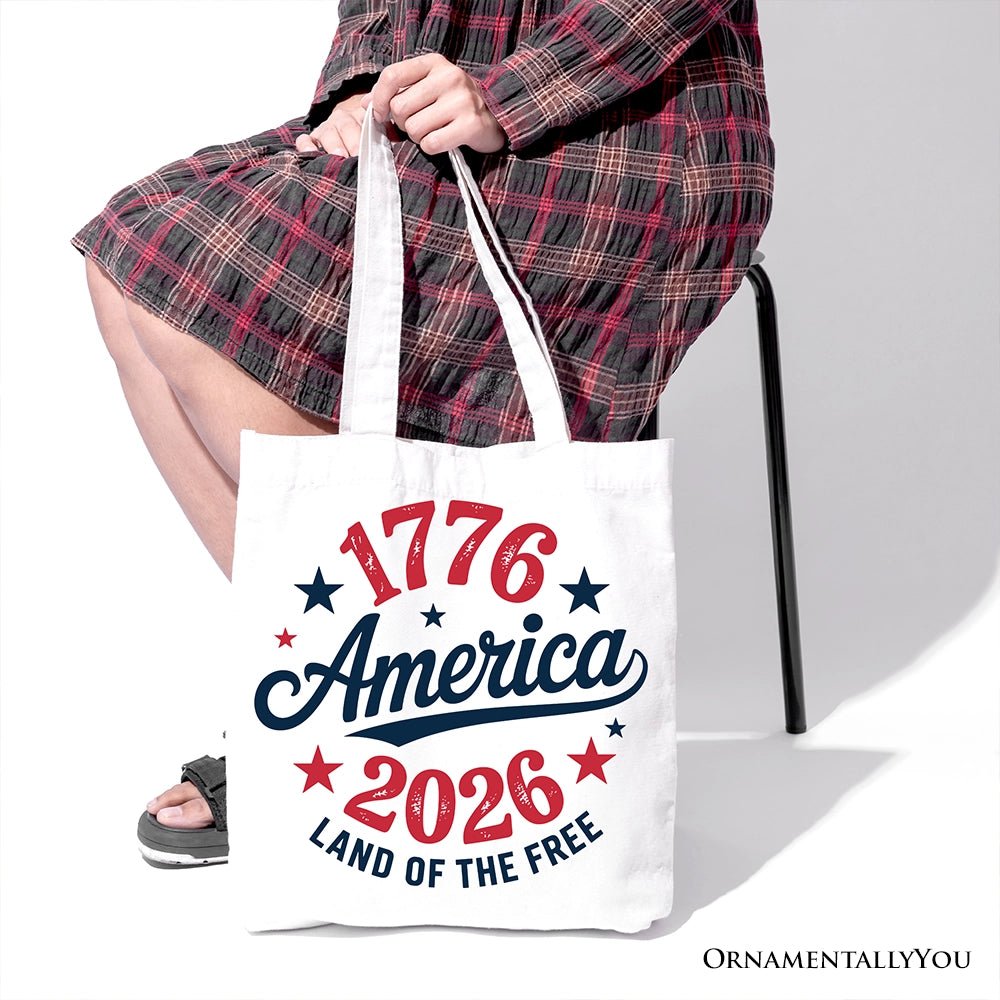 America 1776 - 2026 250th Anniversary Tote Bag - Potpourri Gift Shop