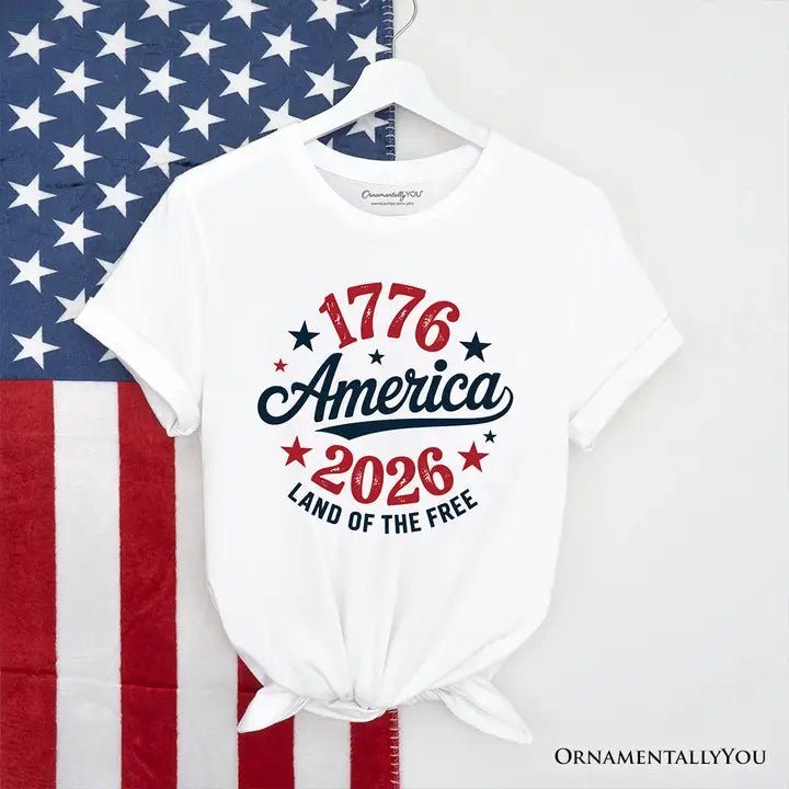 America 1776 - 2026 Anniversary TShirt - Potpourri Gift Shop