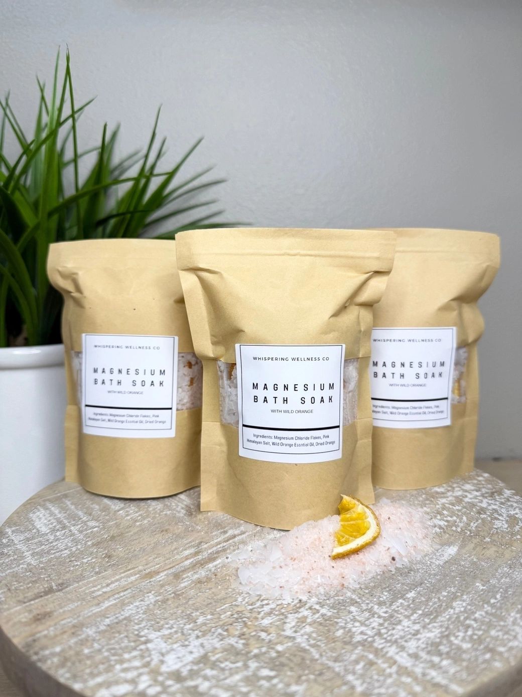 Magnesium Bath Soak - Citrus 5 oz. - Potpourri Gift Shop