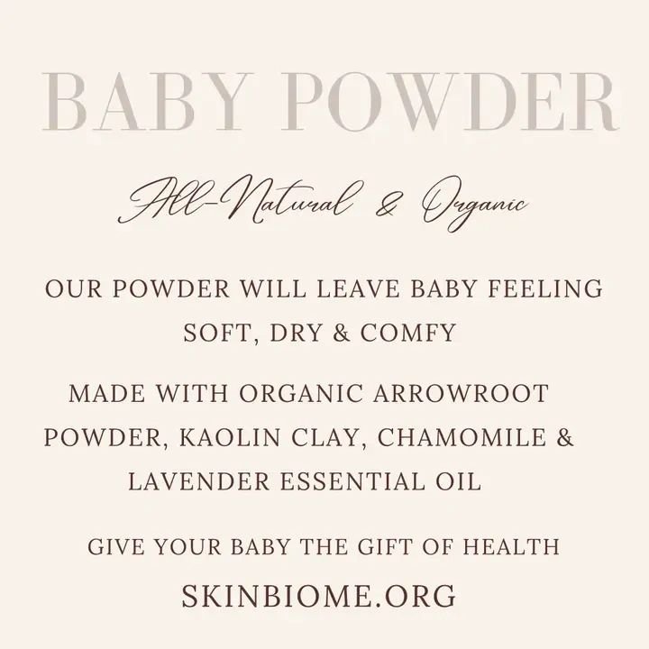 Organic Baby Powder 4oz. - Potpourri Gift Shop
