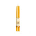 100% Pure Beeswax Tapers Pair in Natural - Potpourri Gift Shop
