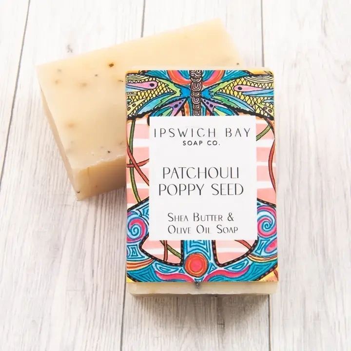 Patchouli Poppyseed Bar Soap - Potpourri Gift Shop
