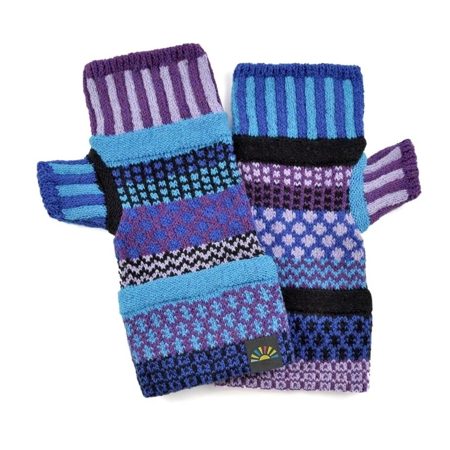 Fingerless Mittens - Raspberry - Potpourri Gift Shop