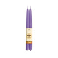 100% Pure Beeswax Tapers Pair in Lilac - Potpourri Gift Shop