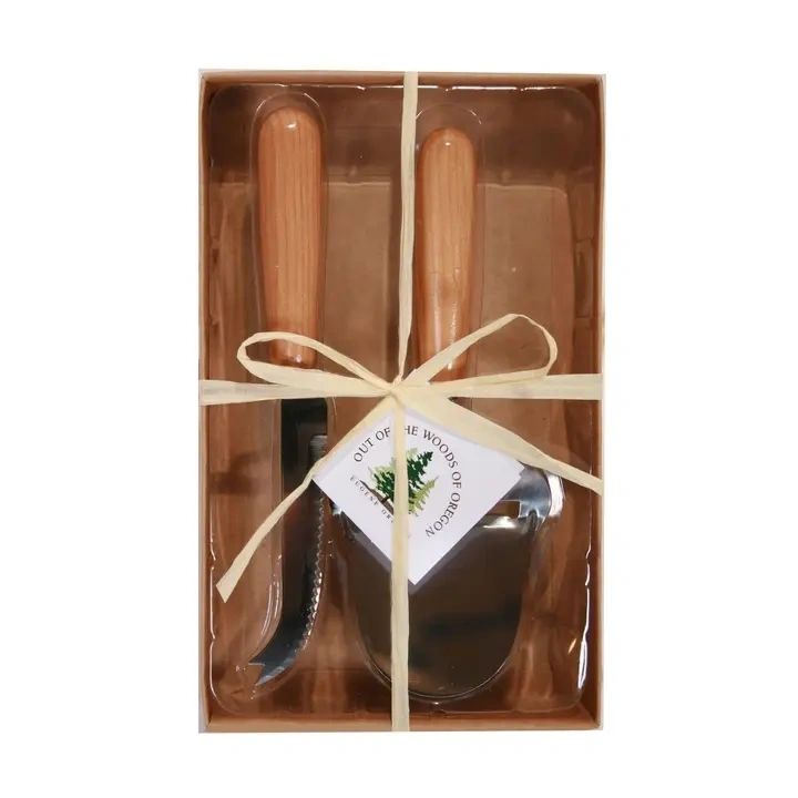 Cheese Knife and Planer Set - Natural Alder - Potpourri Gift Shop
