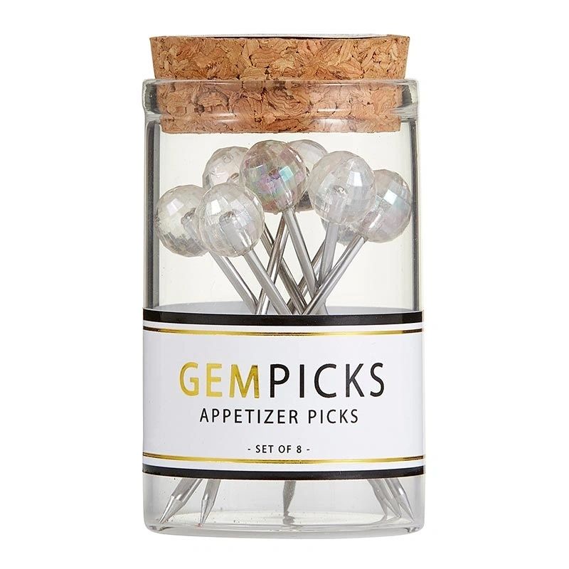 Iridescent Appetizer Picks - Set of 8 - Potpourri Gift Shop