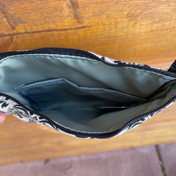 Crossbody Bag in Stella Green Bird Print - Potpourri Gift Shop