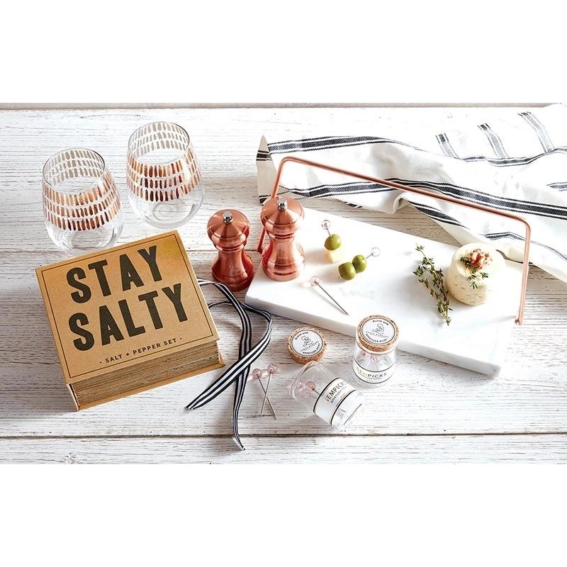 Salt & Pepper Mill Book Set - Potpourri Gift Shop