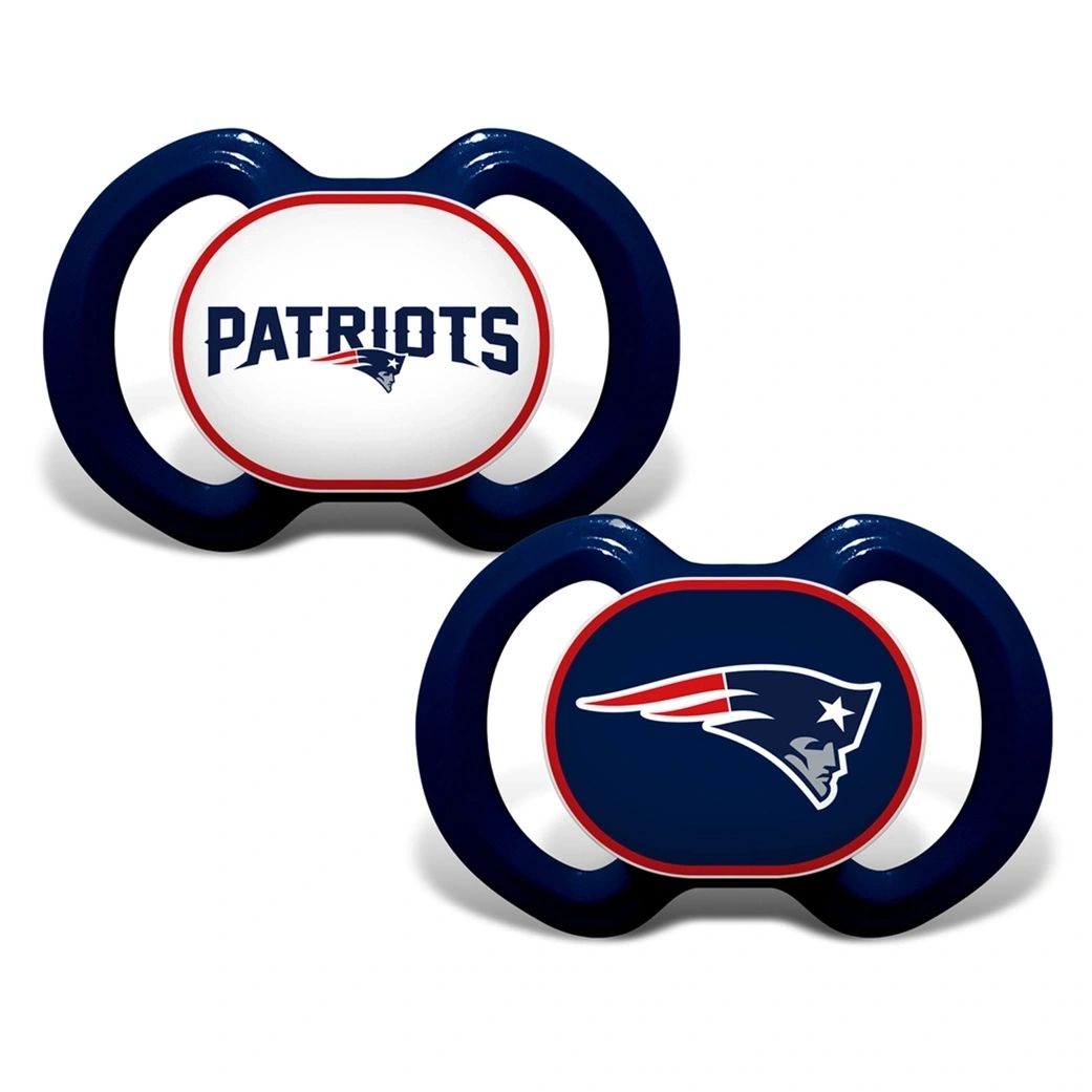 New England Patriots - Pacifier 2 - Pack - Potpourri Gift Shop