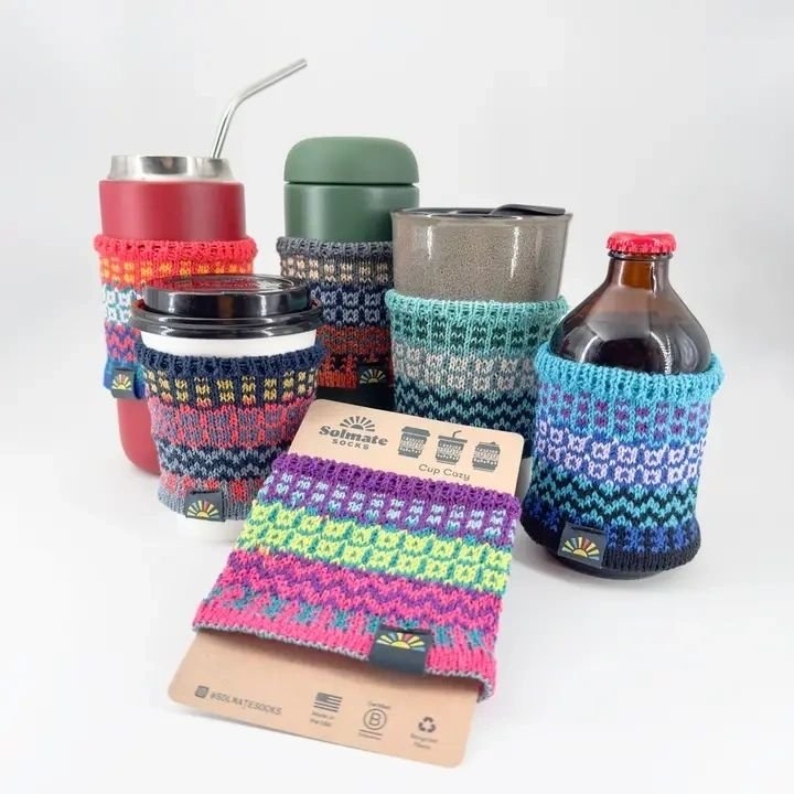 Cup Cozy - Dark Blue - Potpourri Gift Shop