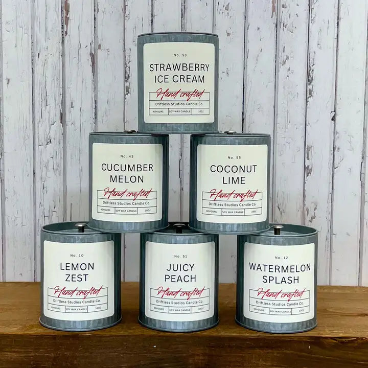 Cucumber Melon Soy Wax Candle 10 oz.