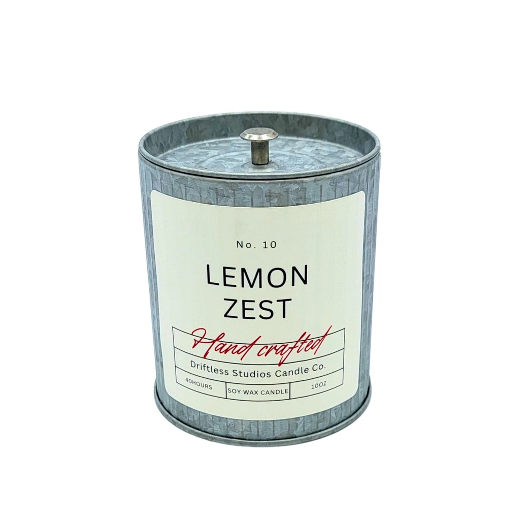 Lemon Zest Soy Wax Candle 10 oz.