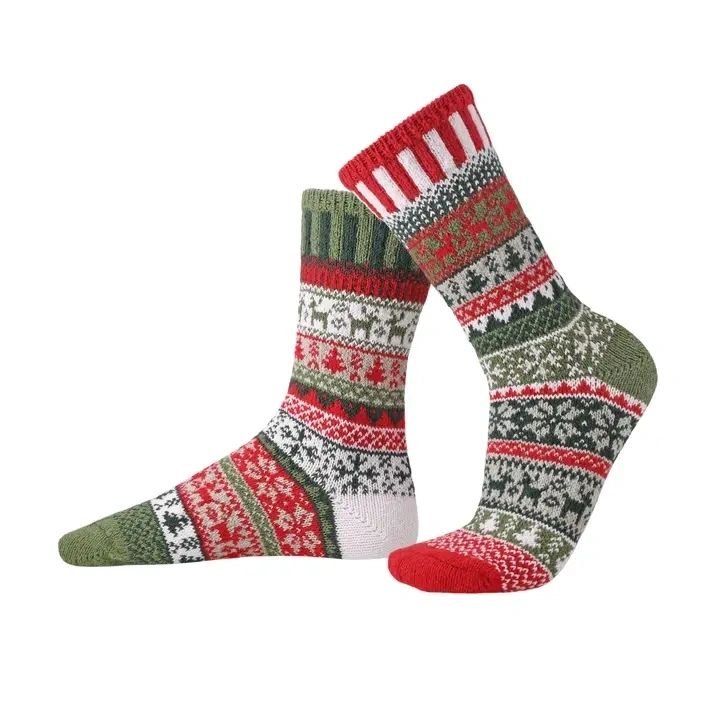 Yuletide Christmas Socks | Large (Women 10 - 12 / Men 9 - 11) - Potpourri Gift Shop