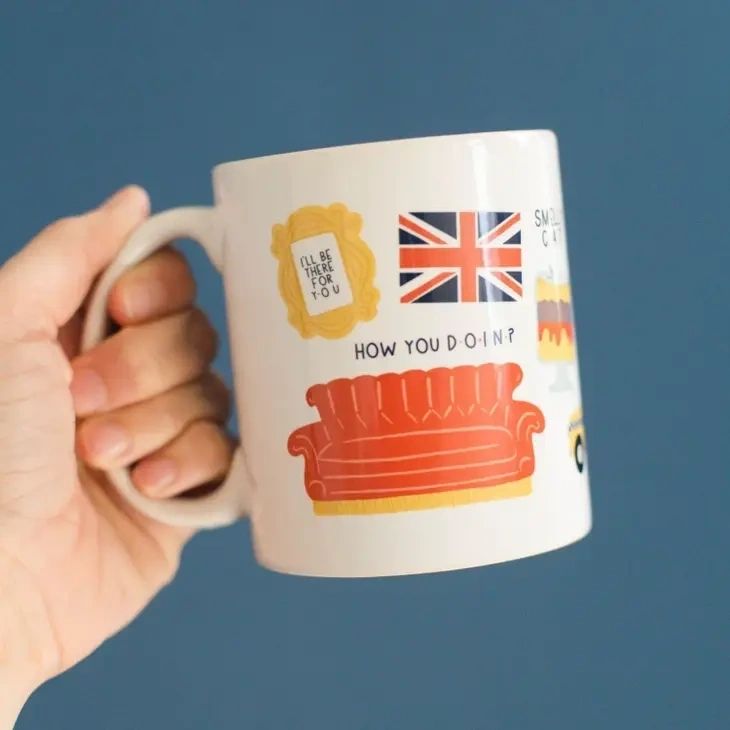 Friends Illustrations Coffee Mug 11 oz. - Potpourri Gift Shop
