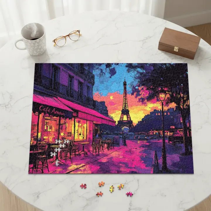 No. 5 - Eiffel Glow Puzzle - Potpourri Gift Shop