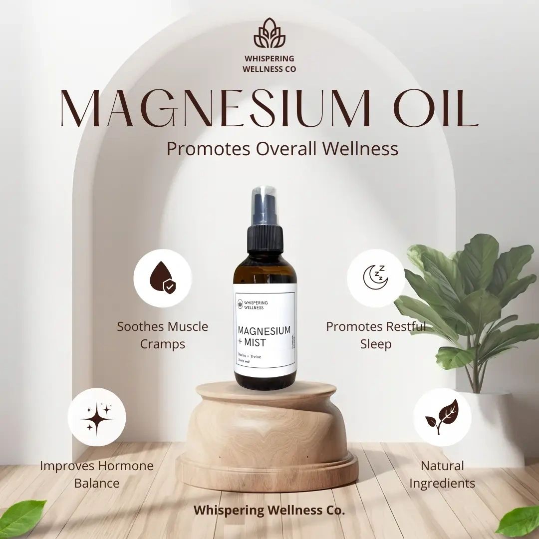 Magnesium Mist - Hormonal Balance Blend 4 oz. - Potpourri Gift Shop