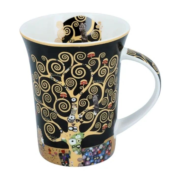 The Tree of LIfe by G. Klimt Porcelain Mug in a Gift Box - Potpourri Gift Shop