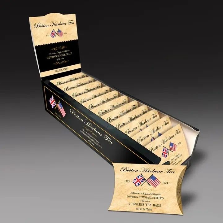 Boston Harbour Tea - 5 Teabags in Pillow Box - Potpourri Gift Shop
