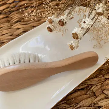 Goat Hair Baby Brush